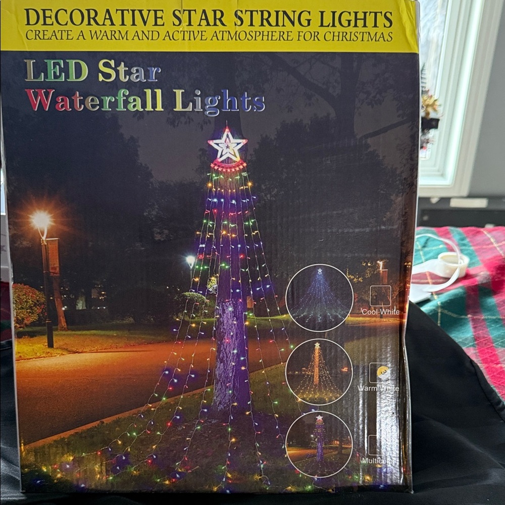 Source Unknown LED Star String Lights - Multicolor
